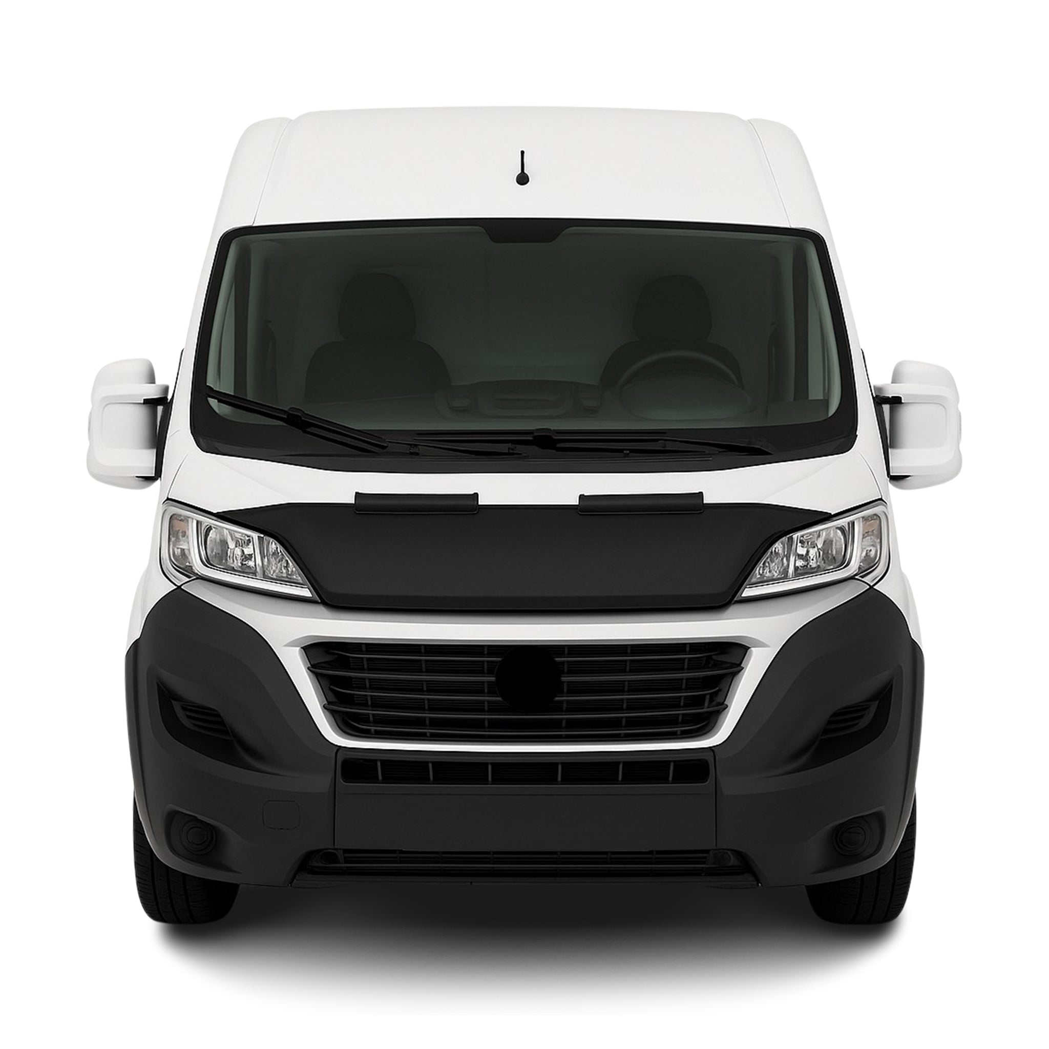 Protège Capot pour Fiat Ducato 2014-2026 Masque de voiture vinyle Noir