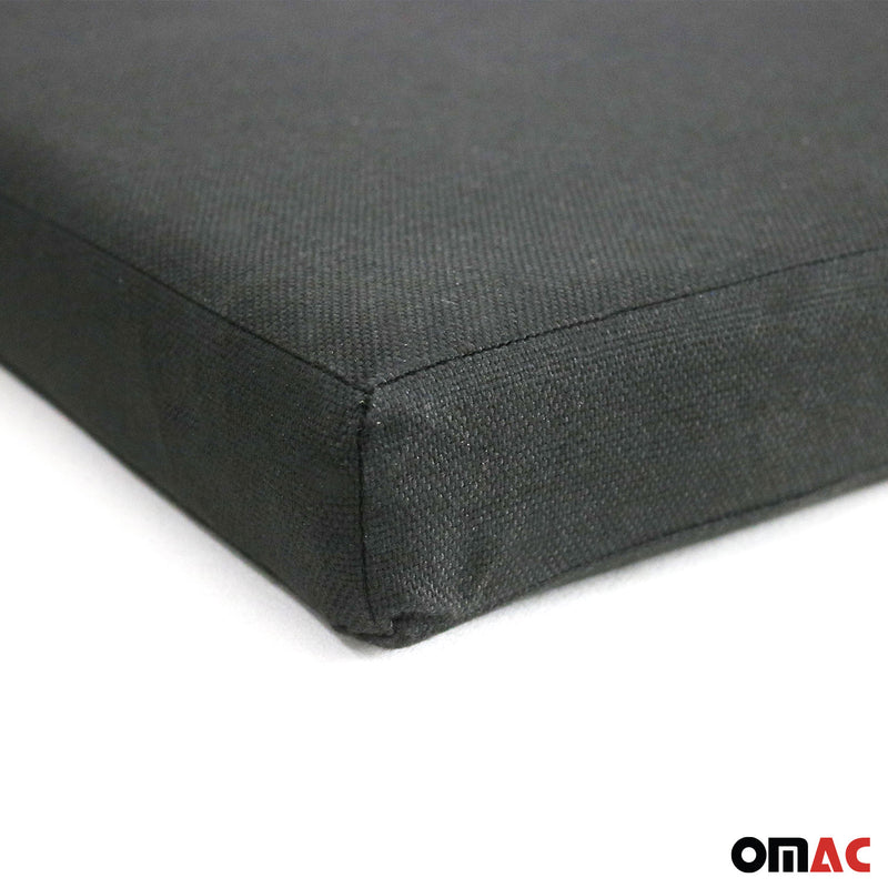 OMAC Matelas de Camping Pliable pour Fiat Ducato 2006-2025 Noir Polyester