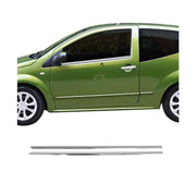 Garniture de Fenêtre pour Citroen C2 HB 2003-2009 Acier Inox 2Pcs