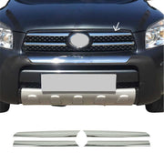 Moulure de Grille de Calandre pour Toyota RAV4 2006-2009 Chromé 4Pcs