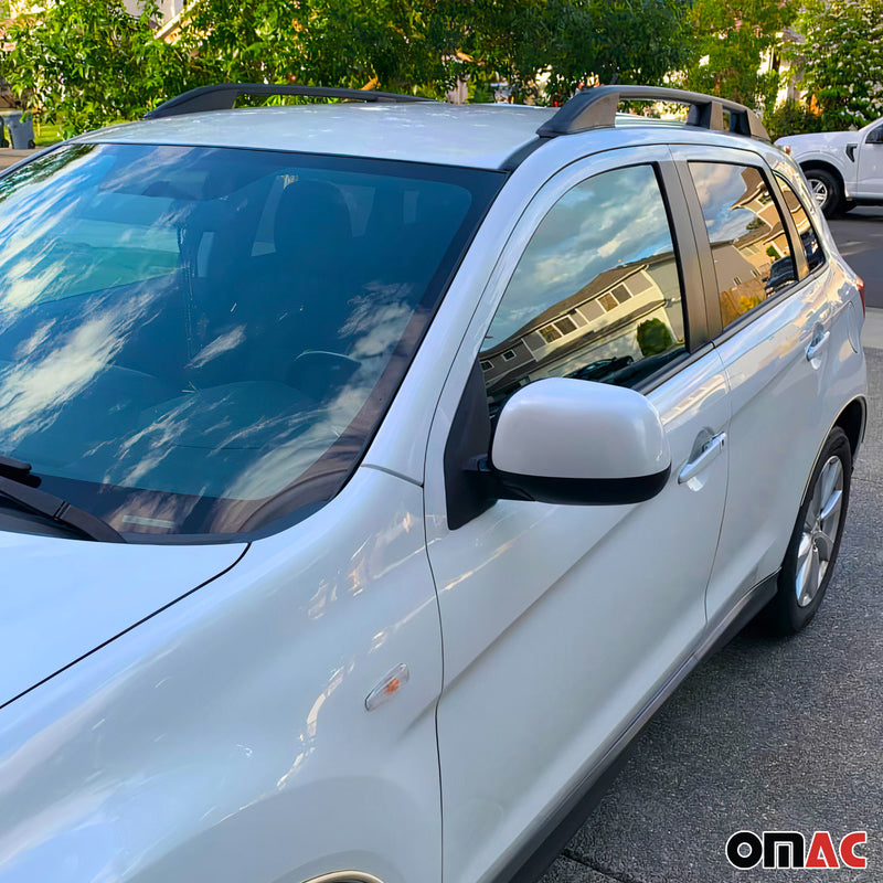 Barres de toit longitudinales pour Fiat Talento 2016-2024 L2 Long Aluminium Noir