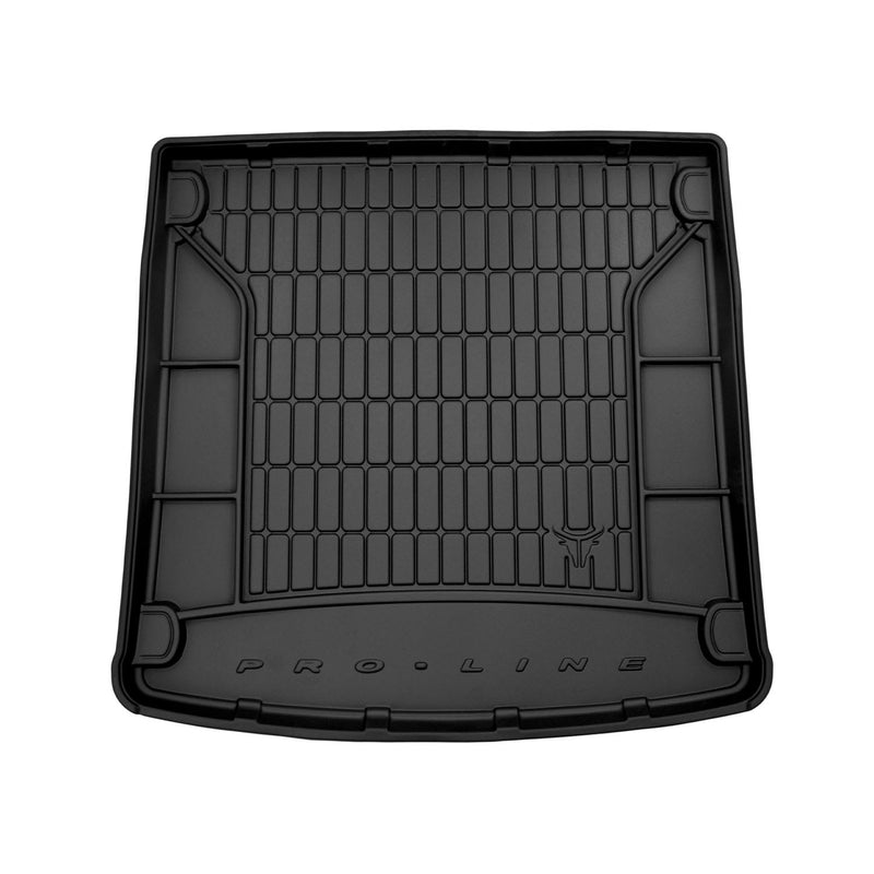 OMAC Tapis de coffre caoutchouc pour Audi A4 B6 Break 2001-2004 Noir Premium