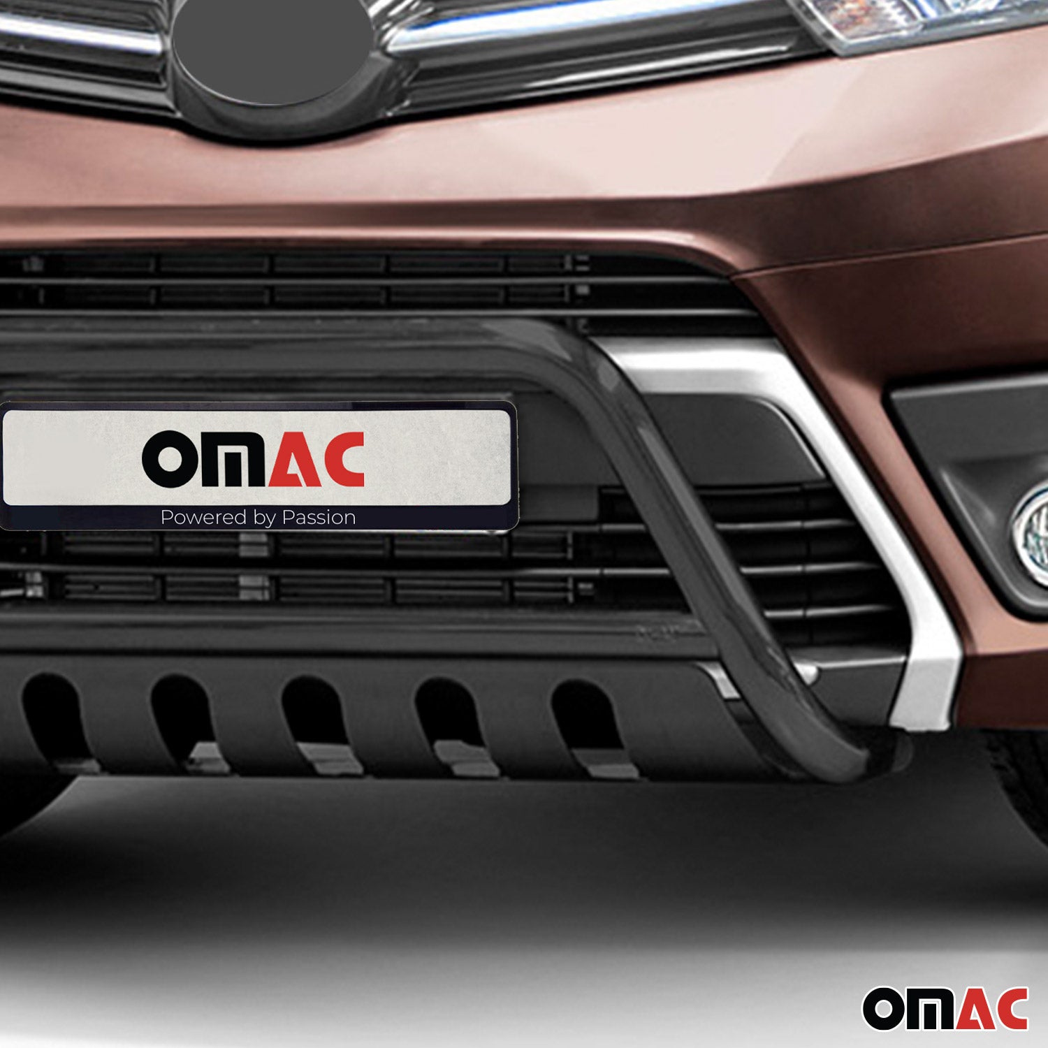 Pare-Buffle Avant Pour Toyota Proace 2016-2026 Acier Inoxydable Noir