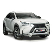 Pare-Buffle Avant Pour Lexus NX 2015-2021 en Acier Inoxydable Argent