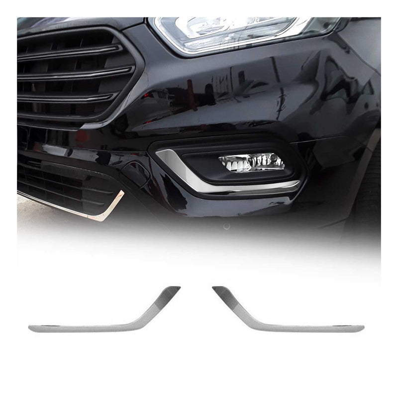 Cadres de phares antibrouillard pour Ford Transit Tourneo Custom en acier