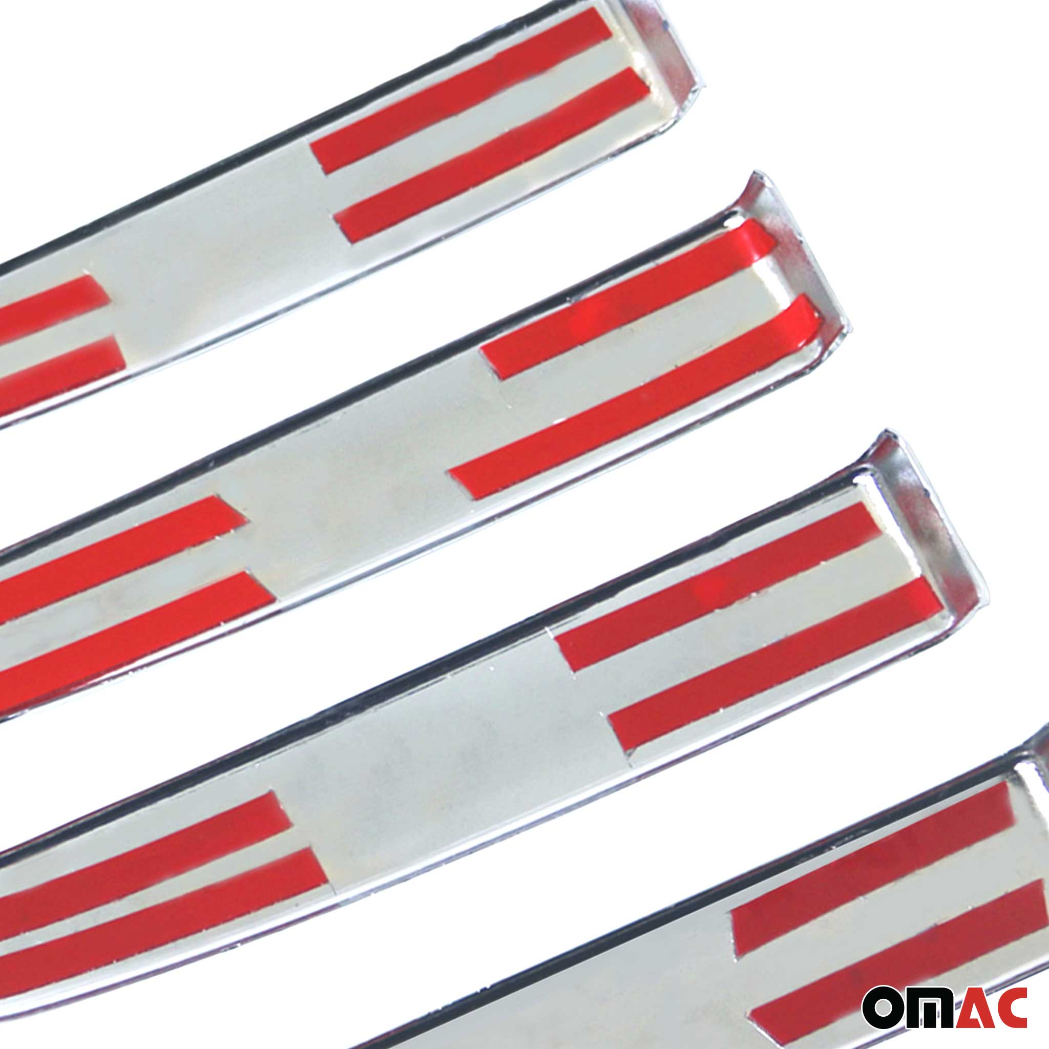 Couverture de poignée de porte pour Fiat Ducato 2006-2026 ABS chromé 4Pcs