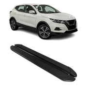 Marchepieds Latéraux pédale pour Nissan Qashqai J11 2013-2021 2x Aluminium Noir