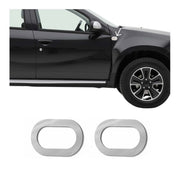 Cadre de clignotant Latéral pour Dacia Lodgy 2013-2021 en acier inox Chromé