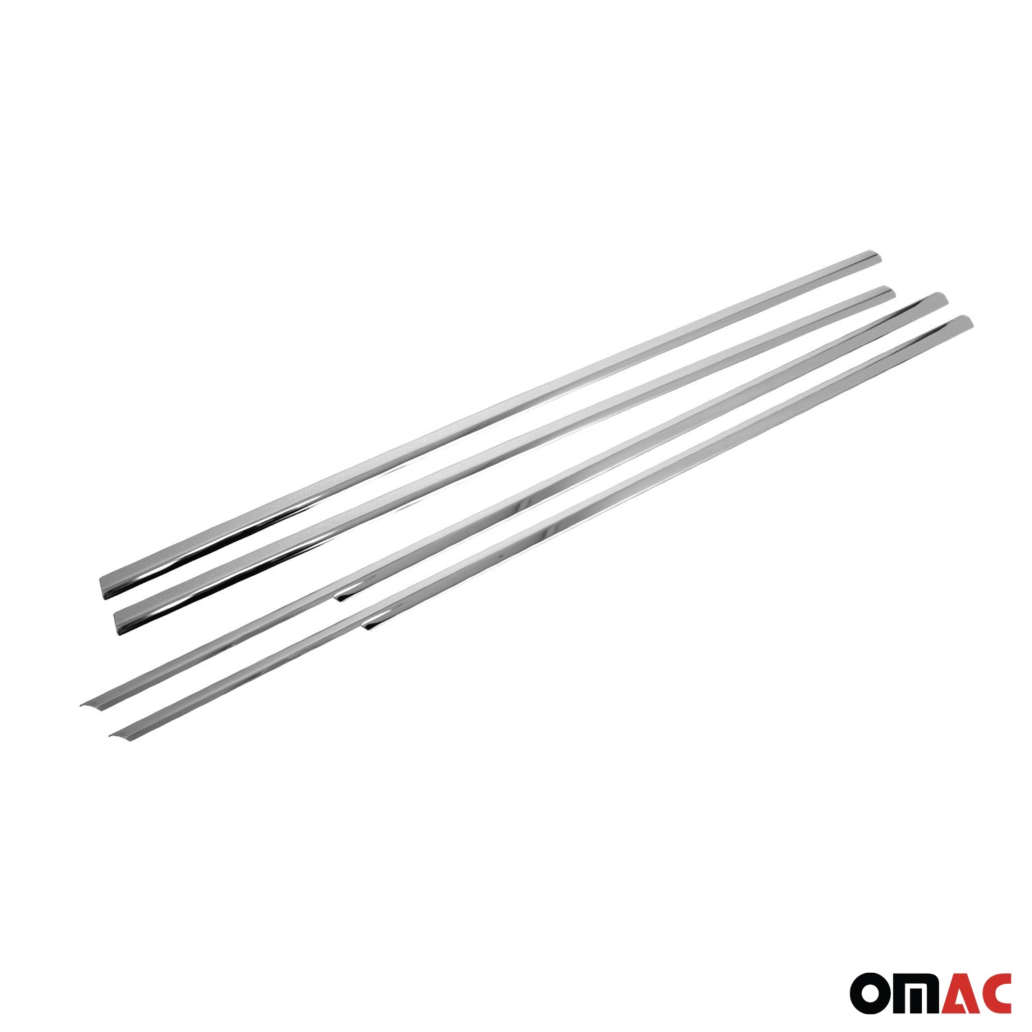 Garniture de Fenêtre pour Honda Civic 6 Berline 1998-2002 Chromé Acier Inox 4x