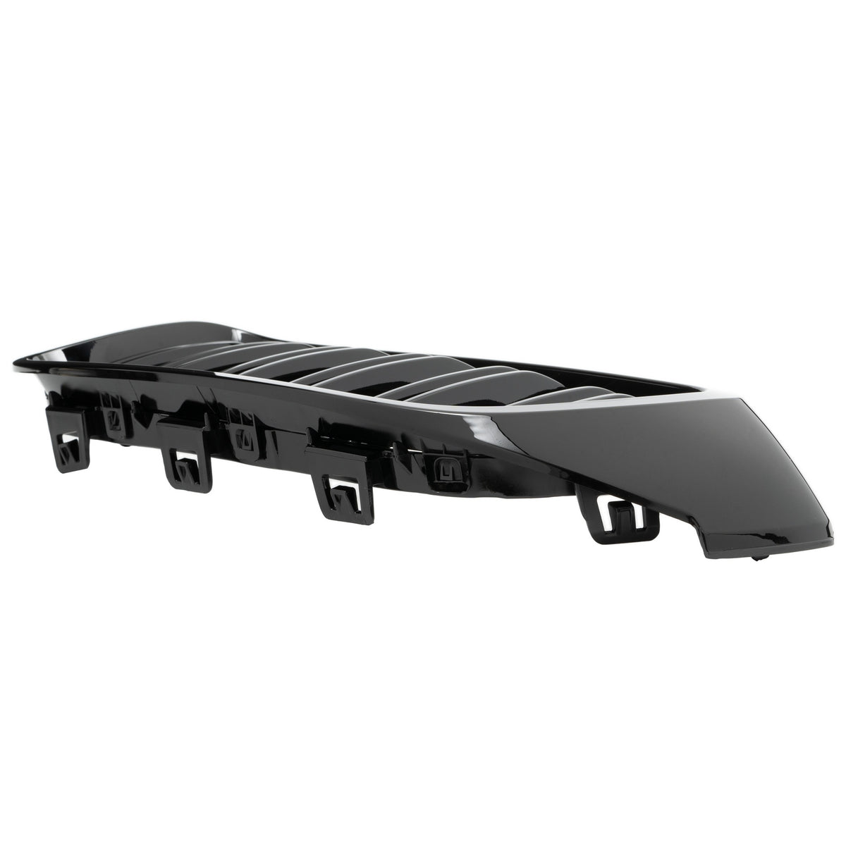 JOM Calandre Noir Brillant Doppelrippen pour BMW Série 4 F32/F33/F36 2013- ohne Emblem