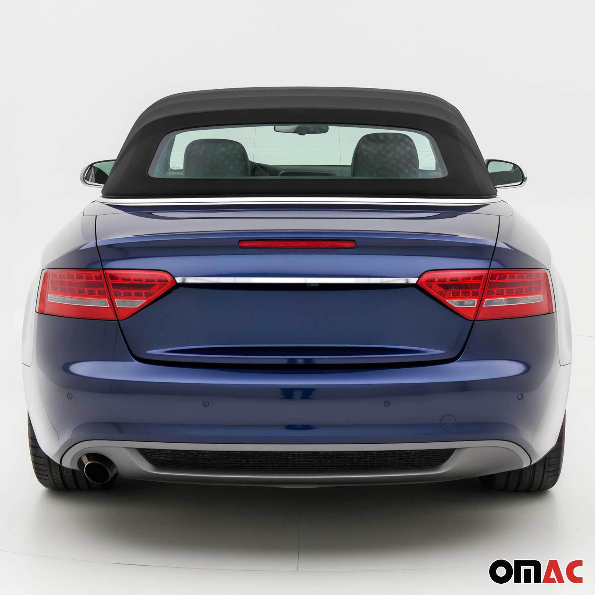 Couvercle de poignée de hayon pour Audi A5 8T3 8F7 Cabriolet Coupé 07-17 inox