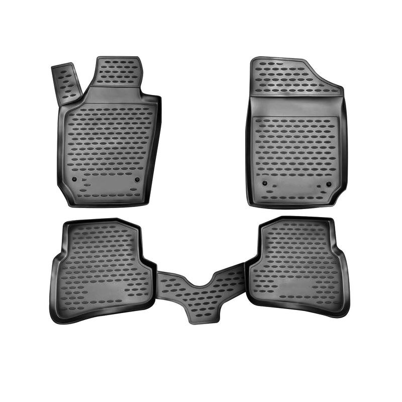 Tapis de Sol pour Seat Ibiza 2008-2017 Noir TPE