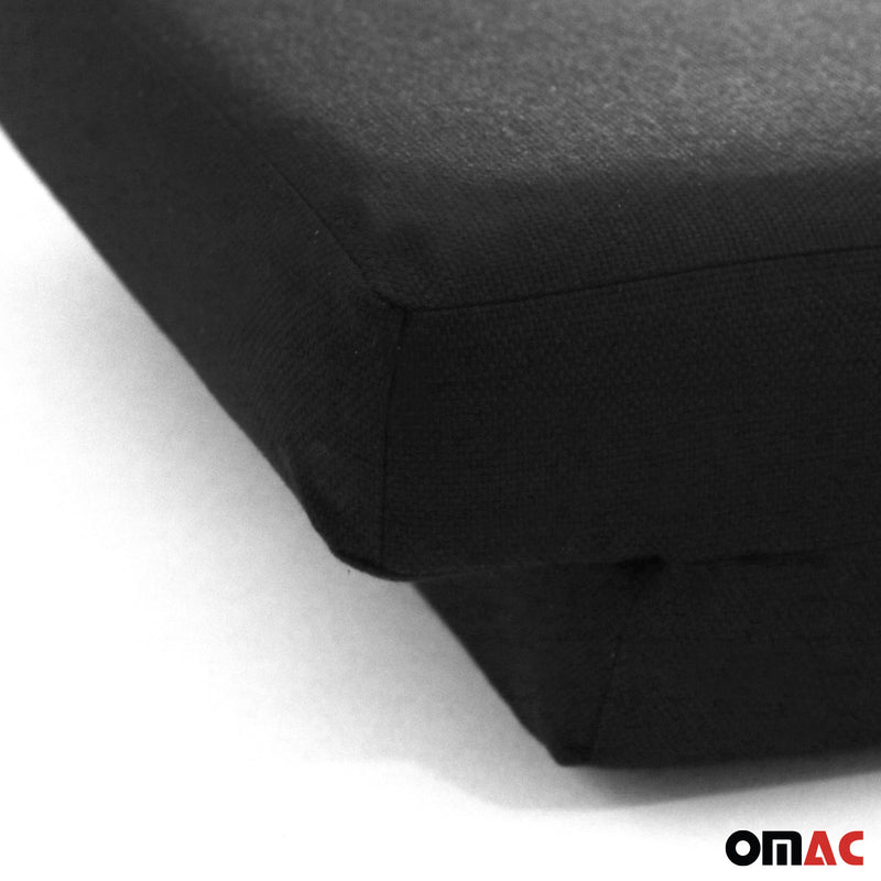 OMAC Matelas de Camping Pliable pour Fiat Ducato 2006-2025 Noir Polyester