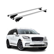Tiger Barres de toit transversales pour Lincoln Aviator U611 2020-2026 Gris