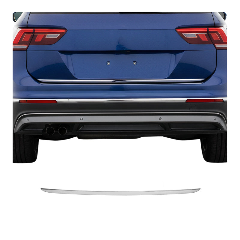 Garniture de Hayon Coffre pour VW Tiguan / Allspace 2016-2020 acier inoxydable