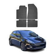 Tapis de Sol pour Fiat Bravo 2007-2014 Caoutchouc Noir