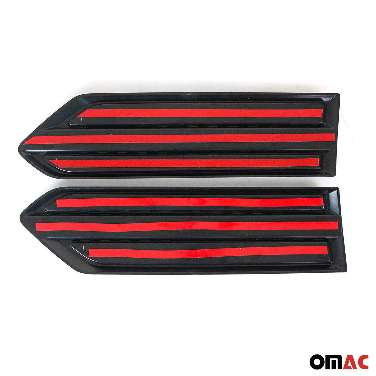Barre décorative latérale pour Ford Ranger T6 P375 2015-2022 FL ABS Noir 2pcs