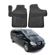 OMAC Tapis de sol pour Mercedes Vito W639 2003-2013 sur mesure en caoutchouc