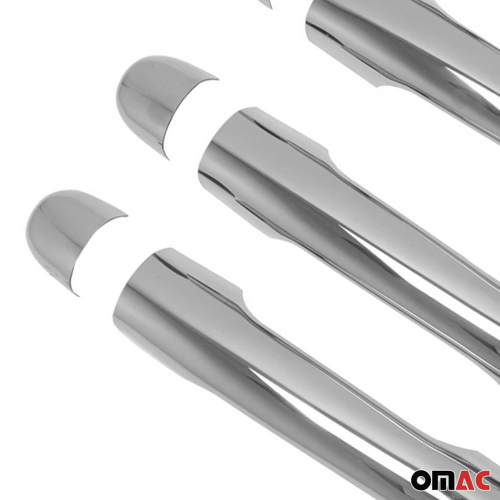 Couverture de poignée de porte pour Renault Clio 2005-2012 Break en Acier Inox
