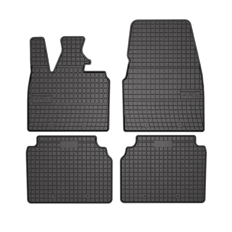 OMAC Tapis de sol pour BMW i3 2013-2023 Noir en caoutchouc