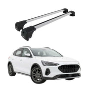 Barres De Toit Transversales pour Ford Focus IV Active 2018-2025 Alu Gris ABE