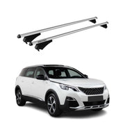 Tiger Barres de toit transversales pour Peugeot 5008 2017-2020 Gris