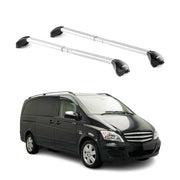 Barres de toit pour Mercedes Vito Viano W638 W639 W447 2003-2013 Gris 2x ABE