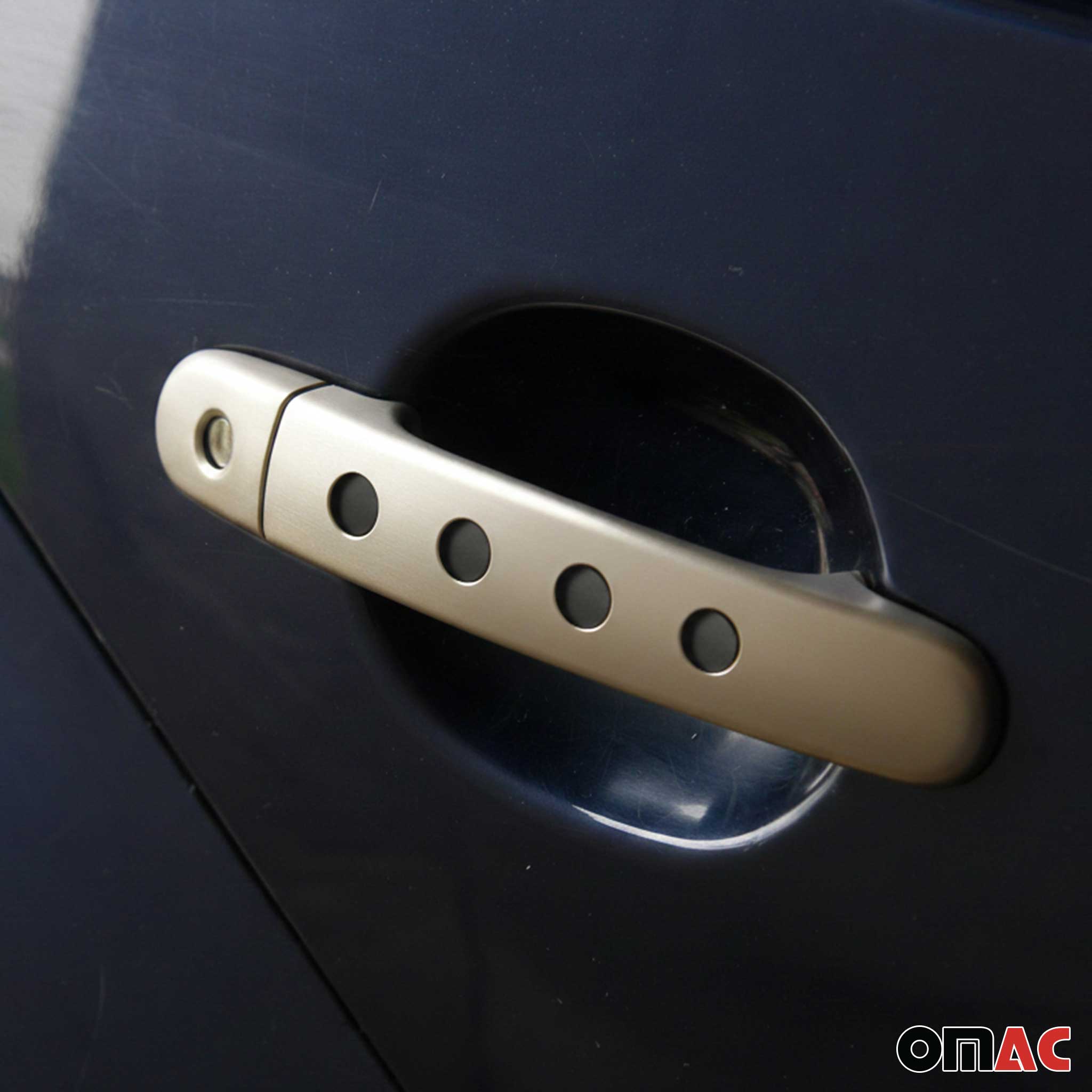 Couverture de poignée de porte pour VW Golf 1998-2004 HB Break Acier Inoxy