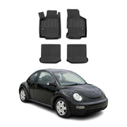 Tapis de Sol pour Seat Leon 1999-2005 TPE Noir