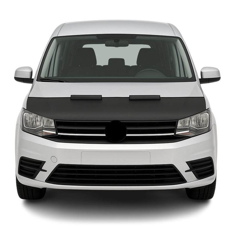 Protège Capot pour VW Caddy 2015-2020 Masque de voiture vinyle Noir