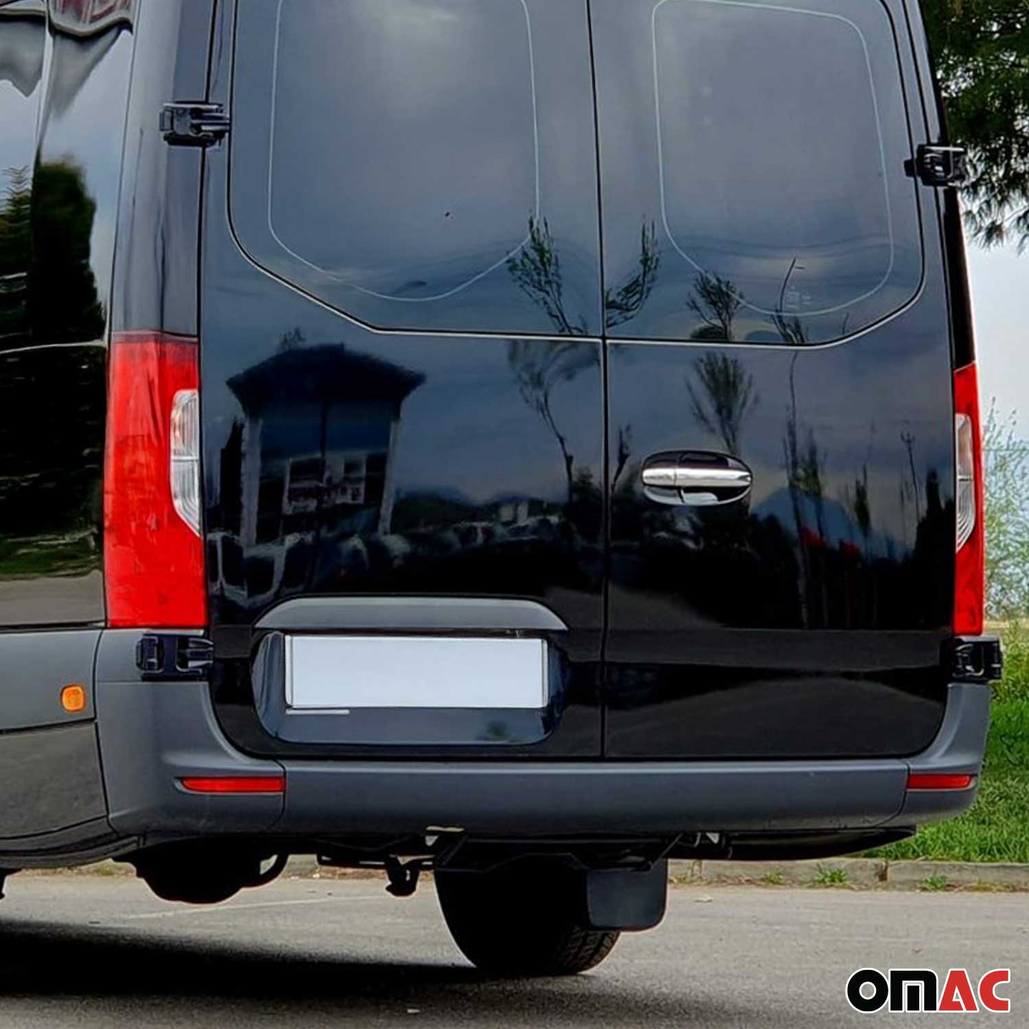 Couverture de poignée de porte pour Mercedes Sprinter 2018-2026 Acier chromé 10x