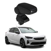 Accoudoir pour Opel Corsa F 2019-2022 Pre-FL Vinyl Abs Noir