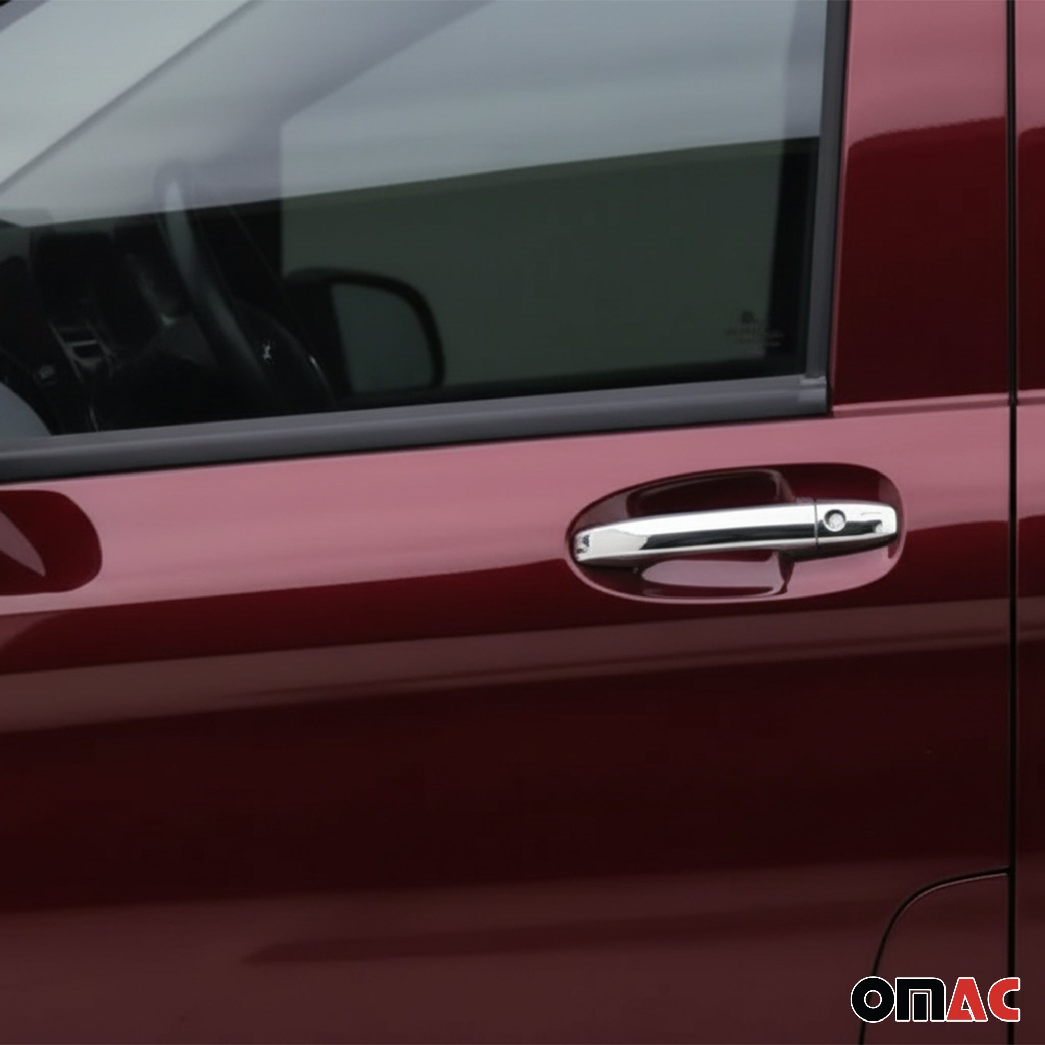 Couverture de poignée de porte pour Mercedes Vito W447 2014-2019 Acier Sans clé