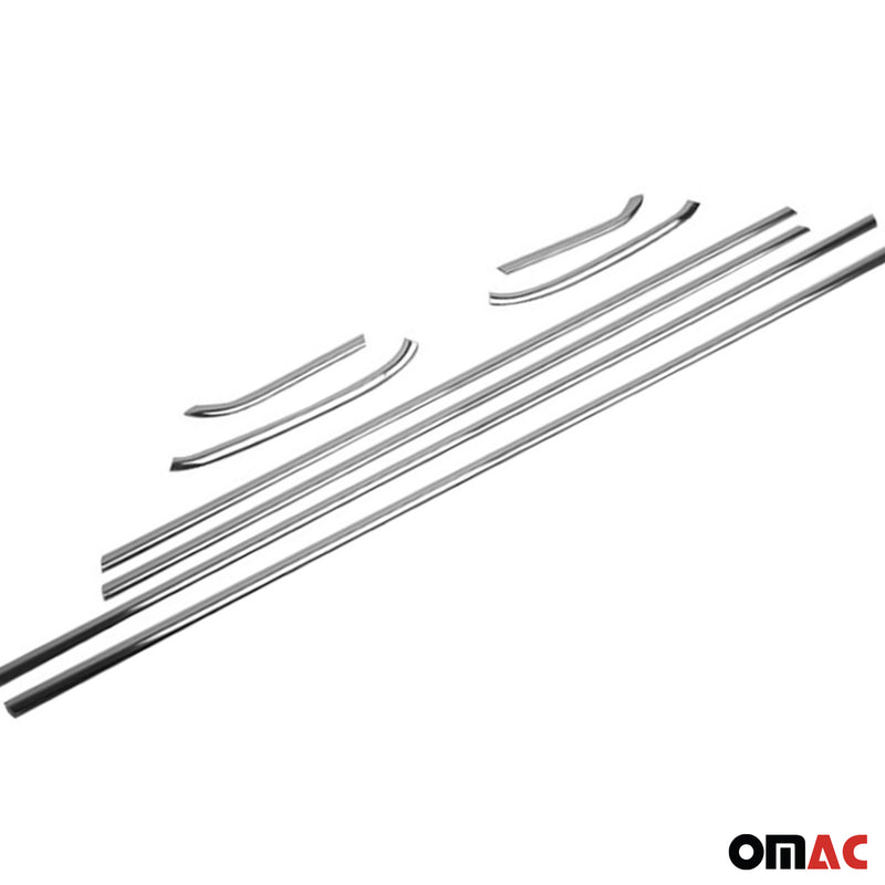 Garniture de Fenêtre pour Opel Astra J HB 2010-2015 Acier Inox 8Pcs