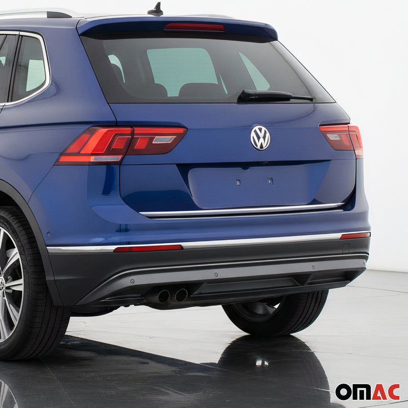 Garniture de Hayon Coffre pour VW Tiguan / Allspace 2016-2020 acier inoxydable