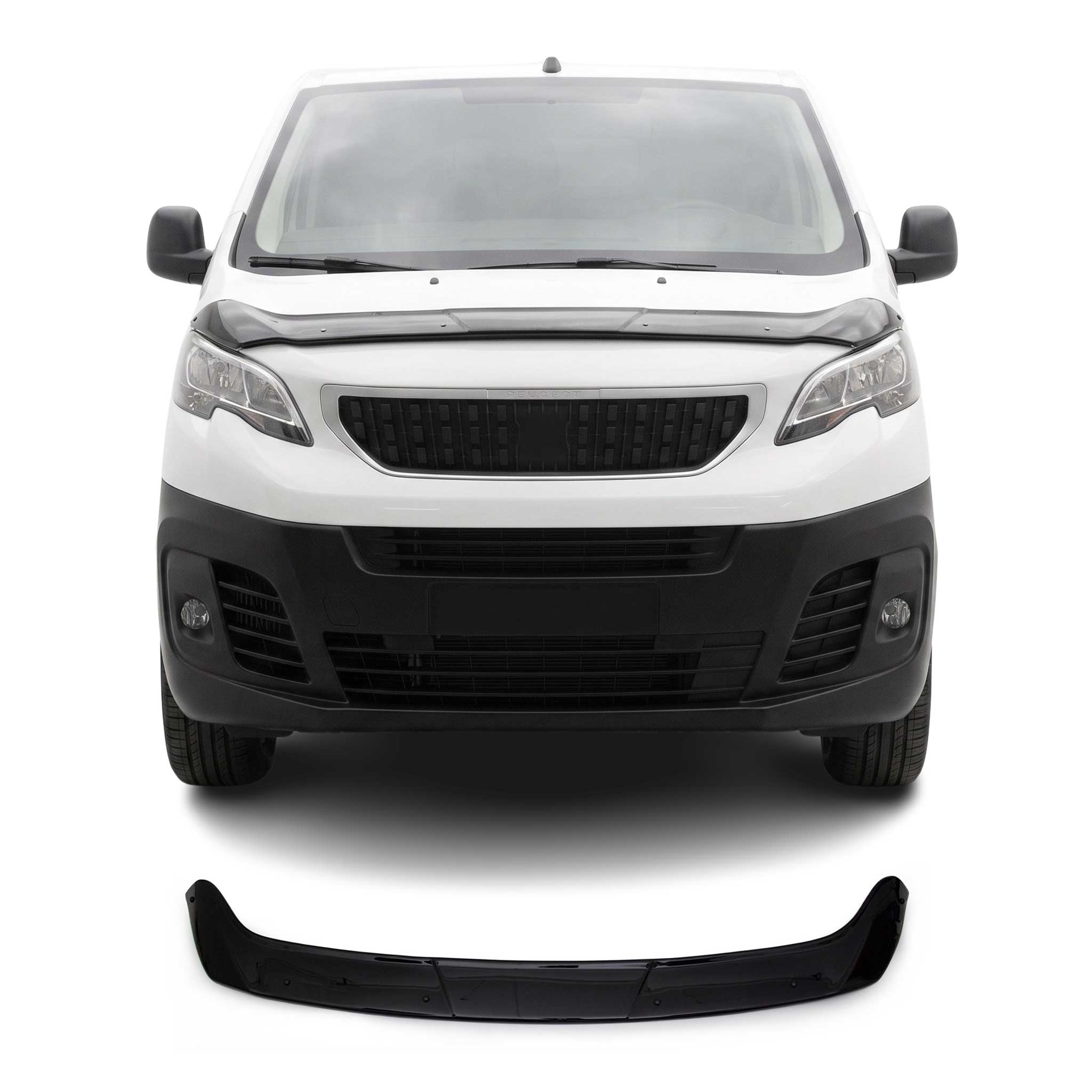 Deflecteurs d'air capot de voiture pour Peugeot Expert / Traveller 2016-2026