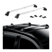Barres de toit transversales pour Skoda Fabia Break NJ 2015-2022 Alu Gris 2x ABE