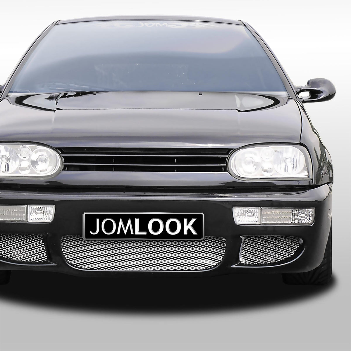 JOM Calandre pour VW Golf 3 Noir ohne Emblem ABS