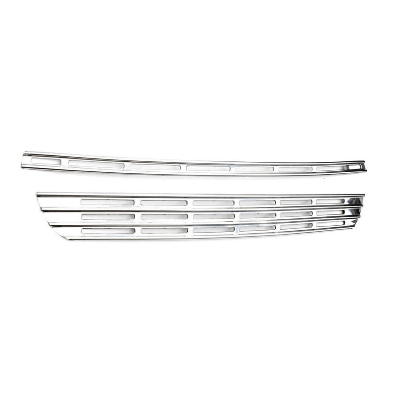 Moulure de Grille de Calandre pour Peugeot Partner Tepee 2008-2015 Chromé 2Pcs