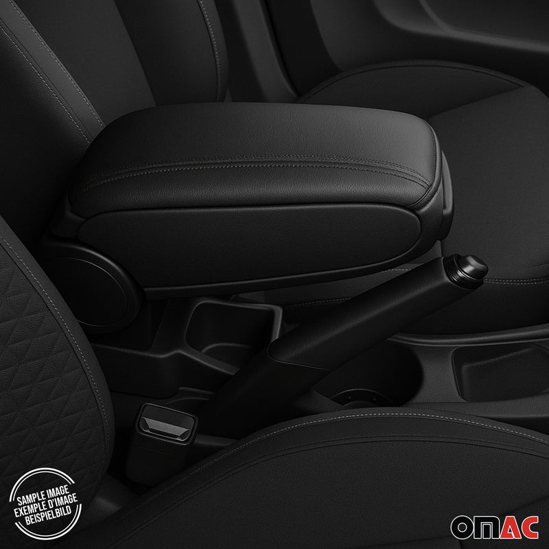 Accoudoir pour Nissan Juke 2011-2019 Vinyl Abs Noir Central Organiseur