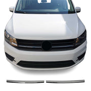 Moulure de Grille de Calandre pour VW Caddy 2015-2021 Chromé 2Pcs