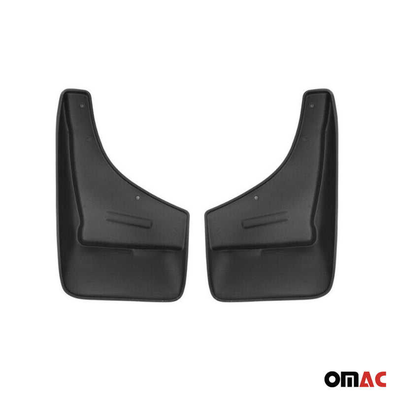 Bavettes Garde Boue pour Ssongyong Rexton 2006-2012 Avant Plastique Noir 2 Pcs