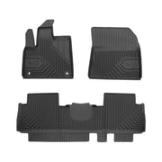 Tapis de Sol de Voiture pour Opel Combo E 2019-2026 5Places caoutchouc Noir 3pcs