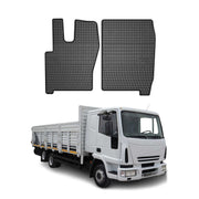 Tapis de Sol pour Iveco Eurocargo 120 2002-2008 Caoutchouc Noir