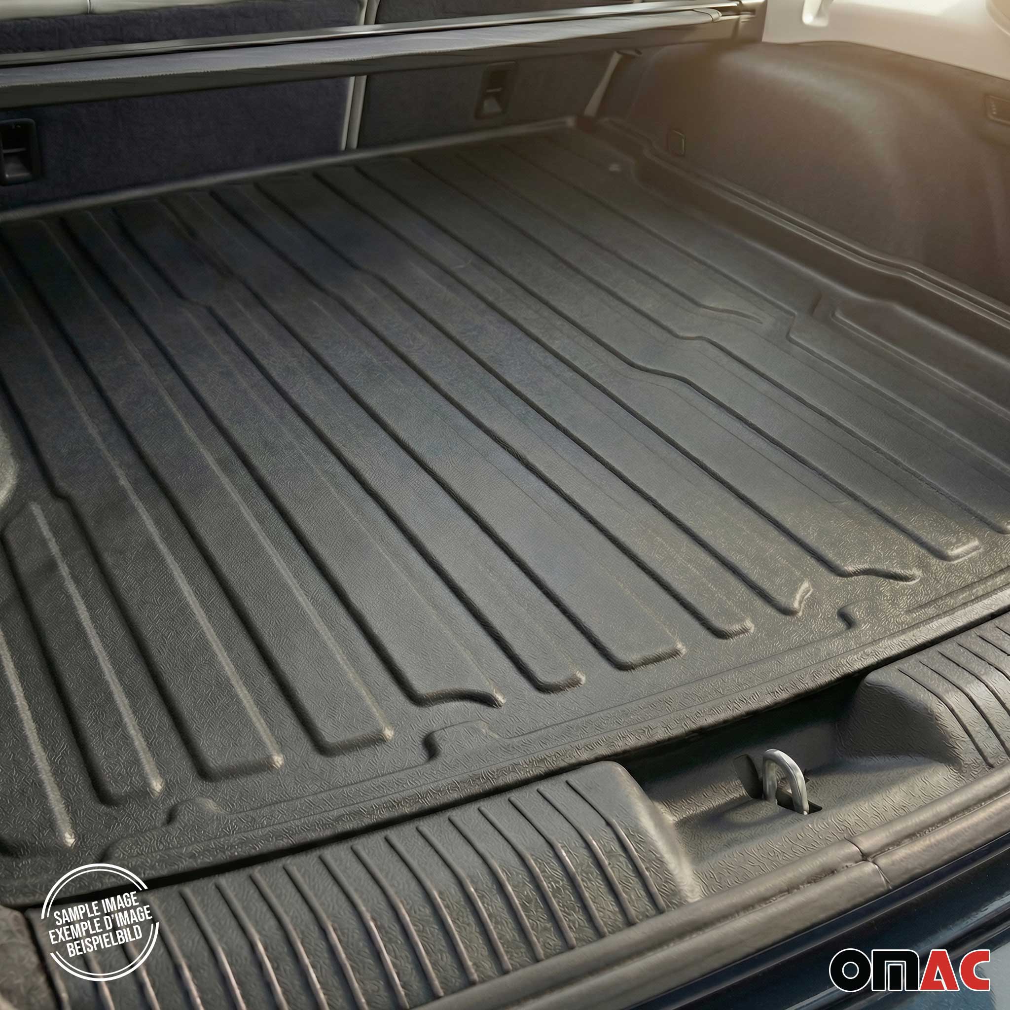 Tapis de coffre pour Audi Q3 F3 2018-2025 caoutchouc TPE Noir