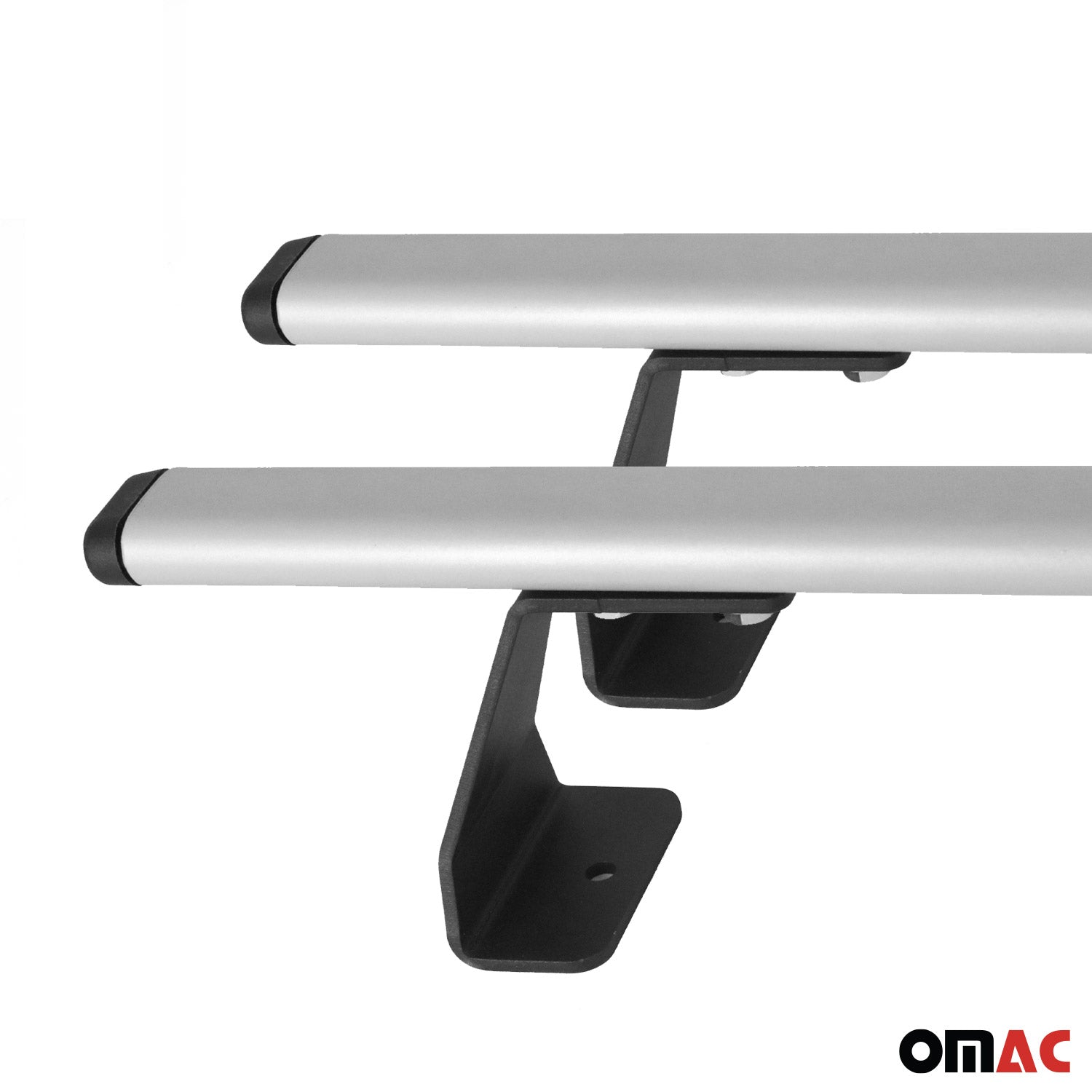 Barres de toit Heavy Duty pour Volkswagen Caddy 2020-2026 Gris 2 pièces
