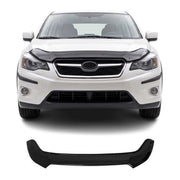 Deflecteurs d'air capot de voiture pour Subaru XV 2012-2016 SUV Acrylique Noir