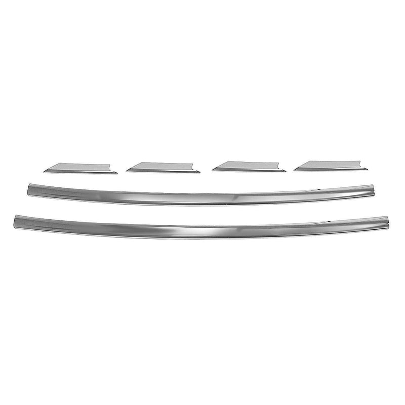 Moulure de Grille de Calandre pour Opel Vivaro 2006-2014 Chromé 6Pcs