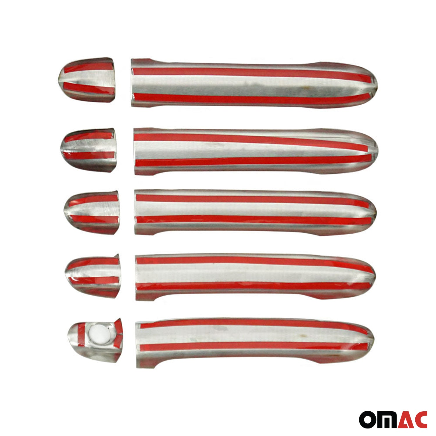 Couverture de poignée de porte pour VW Crafter 2017-2023 en Acier Inox 10Pcs