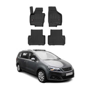 Tapis de Sol pour Seat Alhambra 2010-2020 TPE Noir